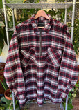 Vintage 90s Hang Ten 1/3 Zip Flano Jacket