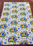 Vintage 1980s McDonald’s Rare Character Bed Sheet
