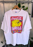 Vintage 90x Coca Cola Red Hot Summer T-shirt