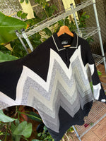 Vintage 90s Carlo Colucci Wool 1/3 Button Sweater