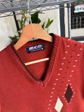 Vintage 90s Mod Knit Vest