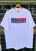 Vintage 90s USA Team Tennis T-shirt