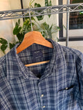 Vintage Y2K Now Plaid Button Up Shirt