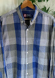 Vintage 90s Chaps Ralph Lauren Plaid Button Up Shirt