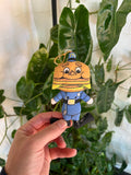 Vintage 80s McDonald’s Officer Big Mac Very Rare Hanging Pillow Ornament