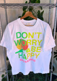 Vintage 80s Don’t Worry Be Happy T-shirt