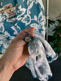 Vintage 90s Mambo Loud Shirt ‘Hand Gun Hibiscus’ Rare Rayon Button Up Shirt