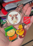 Vintage Keyring Lot of 4