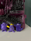Vintage 90s McDonald’s Grimace Toys x 4 Lot