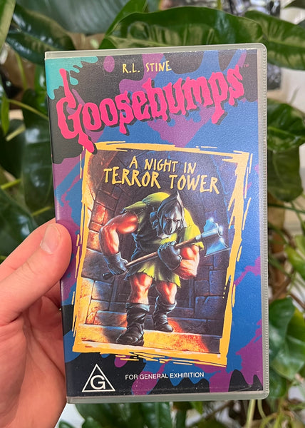 Vintage 1996 Goosebumps VHS Tape