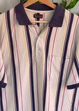 Vintage 90s Du Maurier Striped Polo
