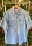 Vintage Levi’s Denim Short Sleeve Button Up Shirt