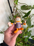 Vintage 90s Garfield Romeo and Juliet Figure Toy