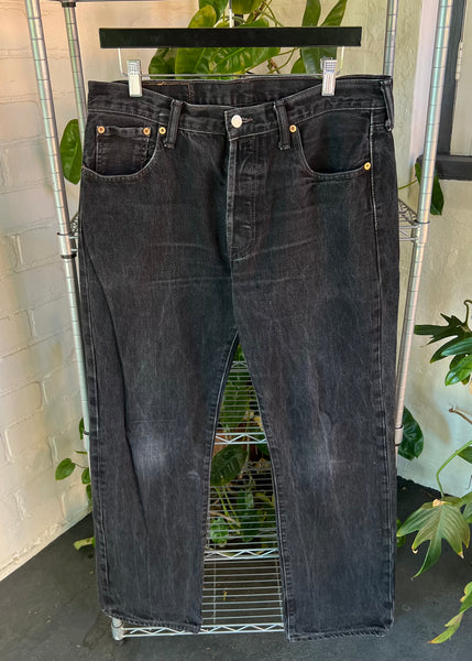 Vintage 2008 Levi’s 501 Black Denim Jeans