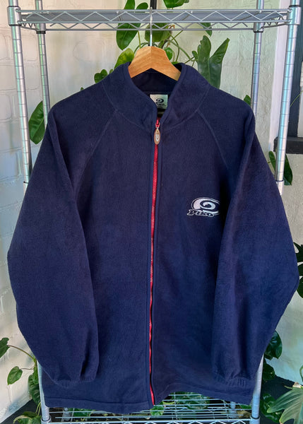 Vintage 90s Piko Hawaii Longboard Fleece Zip Jumper
