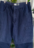 Vintage Y2K Westco 3 Quater Zip Off Cargo Shorts