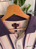 Vintage 90s Du Maurier Striped Polo
