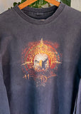 Vintage 1996 Harley Davidson Belmont Ohio Eagle Long Sleeve T-shirt
