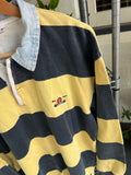 Vintage 90s Carbine Striped Rugby Polo Jumper
