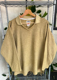 Vintage 90s Casual Works Collar Jumper