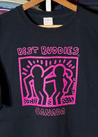 Vintage Y2K Keith Haring Best Buddies Canada T-shirt