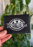 Vintage 90s Bad Girl Club Velcro Wallet