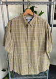 Vintage Columbia Plaid Button Up Shirt