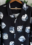 Pre-Loved Stussy Dice Button Up Shirt
