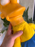Vintage 1990 Big The Simpsons Bart Plastic Head Toy