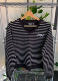 Vintage Y2K Roxy Striped Ladies Shirt