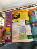 Vintage 1997 The Simpsons Complete Guide Book