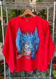 Vintage 1996 Yu-Gi-Oh! ‘Enter the Shadow Realm’ Long Sleeve T-shirt