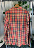 Vintage Y2K Stussy Plaid Button Up Shirt