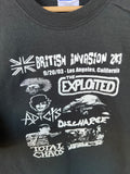 Vintage British Punk Invasion 2003 The Exploited x The Adicts T-shirt