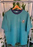 Vintage 90s Jag Striped T-shirt