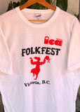 Vintage 80s Folk Fest ICA T-shirt