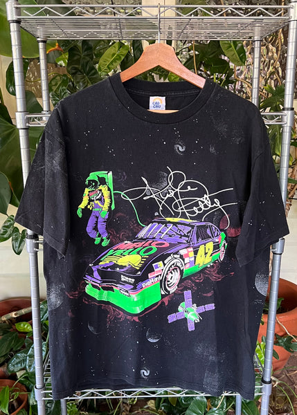 Vintage 90s NASCAR Mello Yello Kyle Petty AOP T-shirt