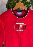 Vintage 90s Winnie the Pooh Cropped Long Sleeve T-shirt