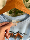 Vintage 80s Goldsworthy Railways Ringer T-shirt