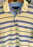 Vintage Tommy Hilfiger Crested Striped Polo