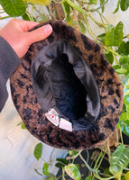 Vintage 90s Moschino Furry Bucket Hat