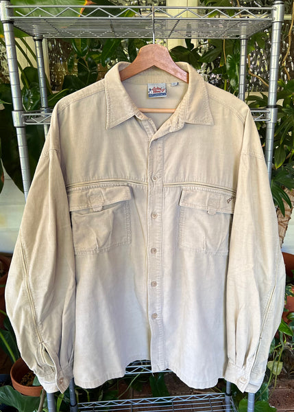Vintage Y2K Golden Breed Surf Corduroy Button Up Shirt
