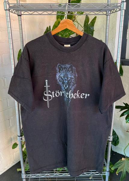 Vintage 90s Stortebeker Wolf T-shirt