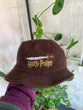 Vintage 2003 Harry Potter Fleece Bucket Hat