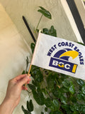 Vintage 90s West Coast Eagles BGC Mini Flag