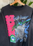 Vintage 1990 Swift Current Broncos WHL Ice Hockey Jumper