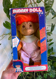 Vintage 90s Boxed Audrey Troll Doll Plush Toy Rare Troll