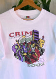 Vintage 2002 Crim 10 Mile Run Flint Michigan T-shirt