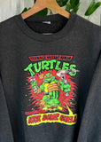 Vintage 1989 Teenage Mutant Ninja Turtles ‘Kick Some Shell’ Crewneck Jumper