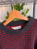 Vintage 80s L.L. Bean Birdseye Rare Knit Sweater